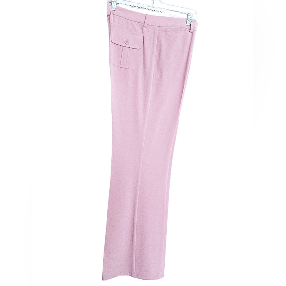 BARBIE PINK🎀/NWOT ZINC Pink Wrinkle Resistant Pants - Picture 2 of 12